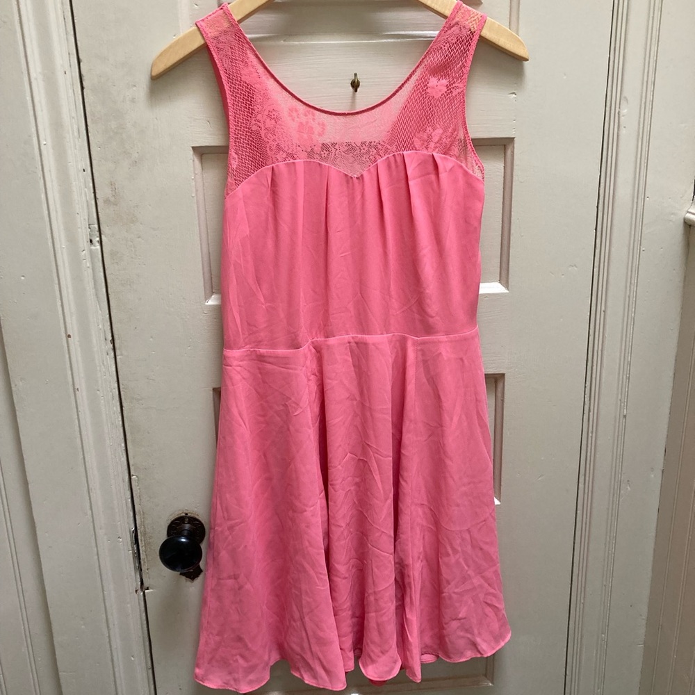 Romantic Rose Lace Express Dress